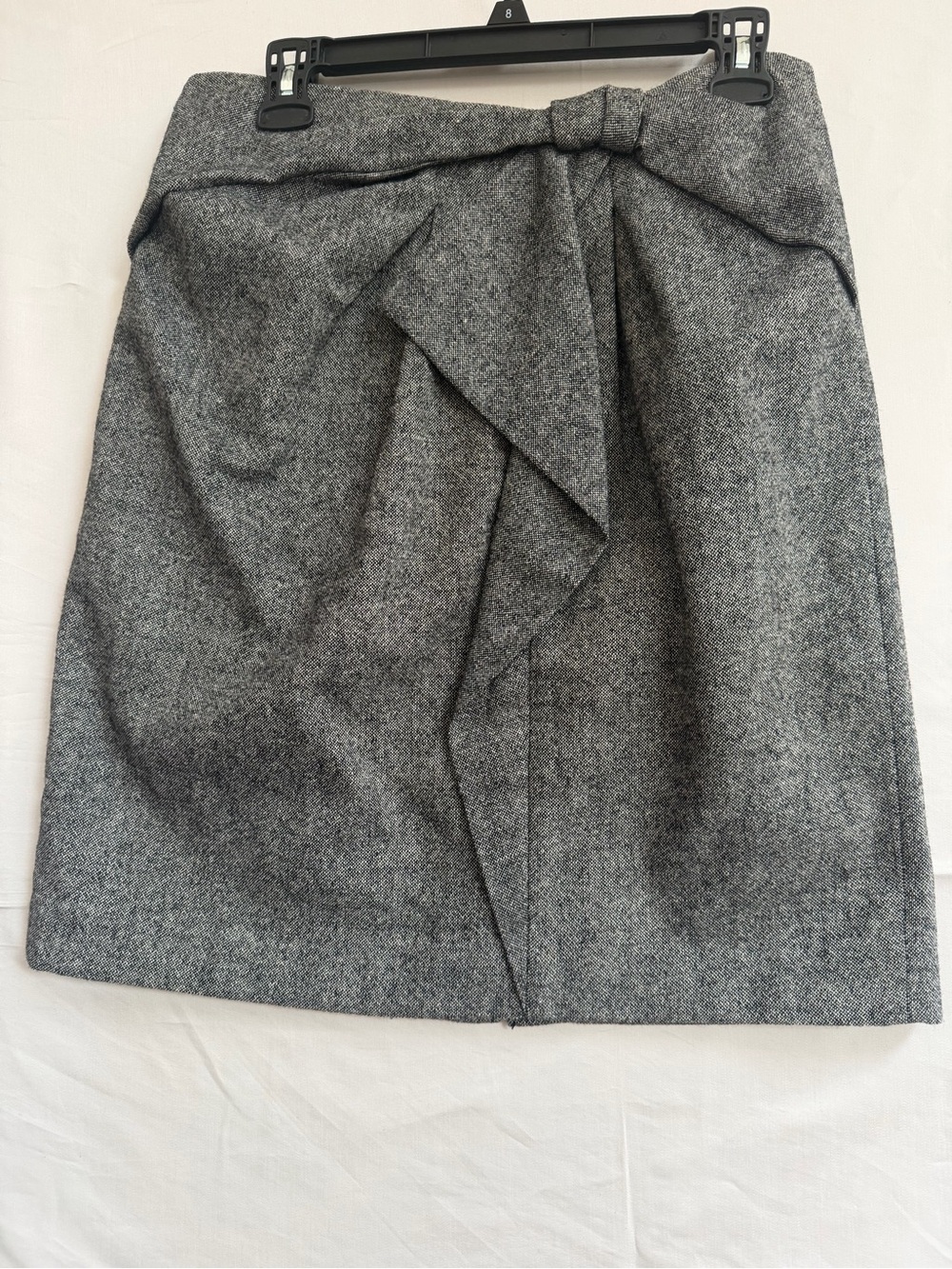 Banana Republic Gray Wool-Blend Pencil Skirt size 8